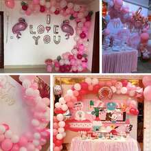 1 Roll, 5m Double Hole Balloon Arch Strips, Sturdier Balloon Garland Strips, For Balloon Tying, Balloon Arches And Balloon Garlands, Suitable For Easter, Birthday, Wedding Party, Christening, Graduation, Halloween, Christmas, New Year, Mother's Day Gifts - Clear - View 7