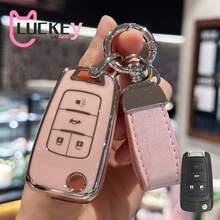 Ốp móc chìa khóa TPU cho xe Chevy Chevrolet 2010-2019 Impala Camaro Cruze Equinox Malibu 4 nút, phụ kiện Halloween, quà tặng Ngày Nhà giáo, Giáng sinh, phụ kiện túi xách, dây đeo có ngăn đựng thẻ ID, phụ kiện xe hơi, phụ kiện trang trí túi xách, quà tặng cho mẹ, cha, tốt nghiệp và giáo viên. - Nhiều màu - Xem 2