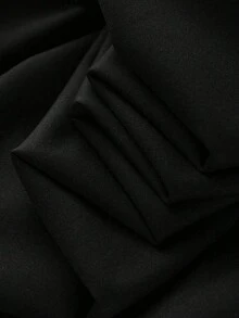 Áo nỉ nữ tuổi teen in hoa, kiểu dáng rộng rãi, áo len chui đầu, phong cách Y2K, trang phục nữ tính. - màu đen - Xem 3