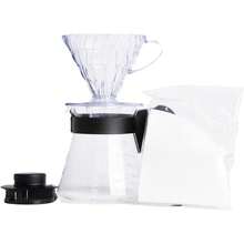 Hario  - Juego de cafetera, Negro, Tamaño 02 (mediano: 1-4 tazas de café) SCFB - BLANCO - Ver 5