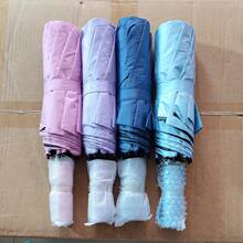 1pc Contrast Color Fully Automatic Umbrella, Sunshade & Rainproof, Super Windproof Umbrella For Men & Women, Large Size, Rainproof, Sunproof, UV Protection, Foldable