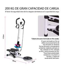 Escaladora Elliptical Trainer Multifunciona Eliptic Gym - Negro - Ver 10