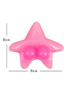 1 件趣味帕特里克柔软慢回弹粘液玩具 - 超柔软、慢回弹粘液纹理减压玩具,粉色,适合女孩、儿童玩具、逼真的食物模拟,非常适合派对礼物、节日礼物和生日礼物 - 彩色 - 查看 3