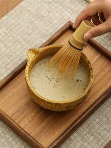 Juego de té Matcha de 5 piezas de cerámica, incluye herramientas para pastelería, tazón Matcha, batidor Matcha, taza Matcha, revolvedor, cuchara para té, juego de tazón de té, herramientas de preparación de postres y té, caja de regalo con estilo japonés, juego de herramientas de batido de Matcha de la dinastía Song
