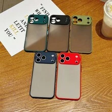 New Armor Bumper Shockproof Phone Case Compatible With IPhone 17 17AIr 17Pro Max 17Pro16 16e 16Pro 16Pro 16Pro Max 15 15Pro Max14 14Pro 14Pro Max 13Pro Max Case