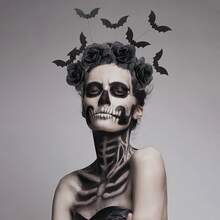 [Halloween Witch Hat Headband] 1pc Halloween Witch Hat Headband - Gothic Bat Hair Clip With Black Fake Flowers, Dark Cosplay Accessory For Women Perfect For Halloween & Gothic Fashion, Halloween Hair,Fall,Hair,Hair Accessories,Accessories,Hair Accessories For Women,Travel,Hair Accessories,Accessories Women,Hair Accessory,Hair Accessories Women,Hair Tools,Hair Stuff,Stuff,Beauty Accessories,Gifts,Travel,Gifts For Women,Hair Stuff,Stocking Stuffers