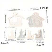 Molde de resina para hacer decoraciones religiosas, adornos de iglesia de sacerdote, regalos religiosos