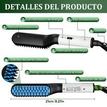 KOKILA Un set de cuidado de la barba de lujo para hombres,Kit de aseo para la barba-13pc, Kit 13 en 1 Cuidado Completo Barba con Alisador, 1 botella de limpiador de barba, 2 de aceite de crecimiento, 1 caja de bálsamo, 1 alisador, 1 peine de modelado, 1 caja con 10 cuchillas, 1 peine doble, 1 cepillo de pelo de jabalí, 1 afeitadora, 1 rodillo microagujas, 1 tijeras de barba y 1 bolsa de almacenamiento.,Conveniente para llevar en los viajes diarios,herramientas avanzadas ,empaquetado en cajas de regalo de lujo, el kit de regalo de valor se puede utilizar como regalo perfecto para hombres con barba en el día del padre, regalo de San valentín, aniversario o cualquier otra ocasión especial, El regalo perfecto para hombres, regalos para papás, hombres, novios, papás - Verde - Ver 7
