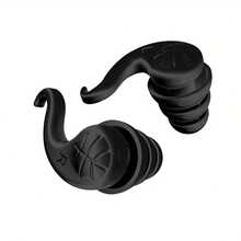 A Set Of Earplugs With Three Layers Of Noise Reduction, Designed For Quiet Sleep And Noise Prevention. They Are Suitable For Reducing Noise In Factories, Woodworking, And Preventing Water From Entering The Ears While Swimming. Made Of Silicone, Wearing These Silent Earplugs Allows Us To Enjoy A Peaceful Environment. - Multicolor - View 7