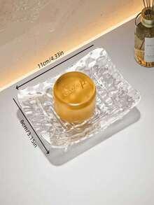 1个高端皂碟架，防水皂托，浴室梳妆台皂碟架，无需钻孔 - 彩色 - 查看 11