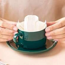 50PCS Portable Coffee Filter Bag Small Strainer Mini Envelope Strainer - Coffee - View 8