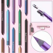 CMAADU 12pcs Waterproof Eyeliner Pencil Set A Combination Of Multiple Colors Creates The Perfect Eye Makeup Shimmering Multi-Color Eyeshadow & Highlighter Kit For Beginners - CEC - Xem 12