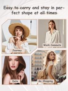 CRASTS 2-In-1 Automatic Curling & Straightening Hot Air Brush, Dual-Use Curling & Straightening Styler, Damage-Free Hair Styling