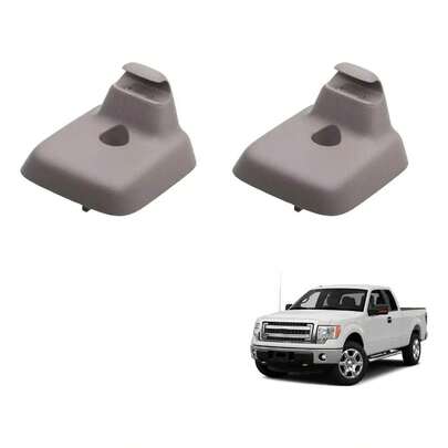 Clips de retención para visera solar (paquete de 2) para Fo.rd F150 (2009-2014), 100 % nuevos. Número de pieza: AL3Z1504132AA, AL3Z-1504132-AA.