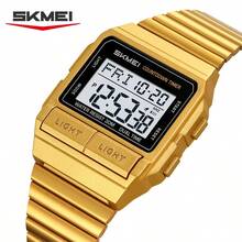 SKMEI 2475 Square Multifunction Men's Watch Dual Movement TPU Strap Sport Outdoor Cool Style Male Electronic Quartz Wristwatch - one-size - View 14