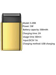 Men's Hair Clipper, USB Rechargeable Men's Grooming Kit, Electric Hair Clipper And Beard Trimmer, Electric Men's Shaver Set, USB Rechargeable, Ideal Holiday Gift, Perfect Gift For Dad, Husband, Boyfriend