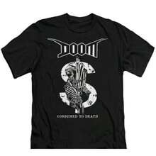 Doom - Consumed To Death T-Shirt, Music Band Indie Rock Punk Gothic Unisex Tee - 黑色 - 查看 1