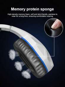 Wired Gaming Headphones With Button Volume Control, Non-Waterproof Plastic Material, Noise Cancelling Microphone, Waterproof Cable, 3.5mm Plug, Compatible With PC, Laptop, Mobile Phone, Online Classes, Gaming - Unisex - 3.5mm - View 11