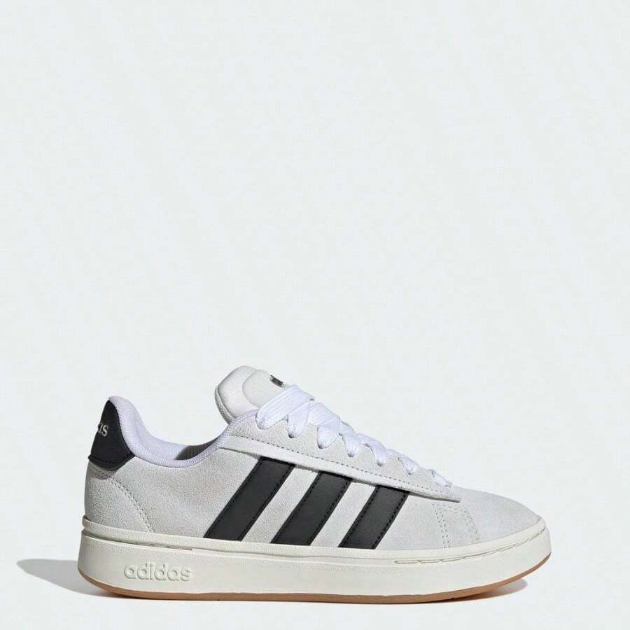 Adidas Women's Grand Court Alpha Shoes | | Women Sports Bras - 水晶白 / 核心黑 / 灰白 - 查看 1