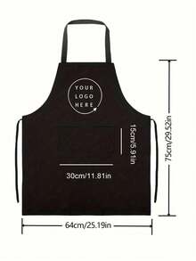 Custom Text Customization, Apron Customization, Personalized Black Apron, Household Apron, Baking Apron, Housewife Apron, Hairdresser Beauty Salon Beautician Cosmetology School Barber Apron, Gift Customization, Unique, Personalized Ideal Gift For Him/Her - Multicolor - View 6
