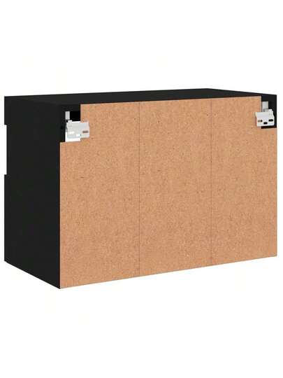 VidaXL TV Wand Unit LED Lighting 60x30x40 Cm Zwart view 11