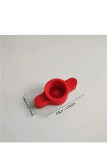 2/4 غطاء إغلاق زجاجي بالغراء، غطاء سيليكون للسدادة، لمنع جفاف أنبوب المادة الأساسية بسرعة، مناسب لأنابيب السدادة الزجاجية القياسية، تصميم مخروطي داخلي لتعزيز الإغلاق.