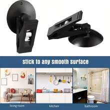 4 Portable Car Suction Cup Clips, In-Car Window Suction Cups, Detachable Mounts Suitable For Sun Visors, Curtains, Towels, And Receipts