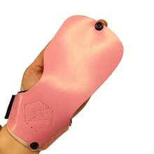 Luva Hand Grip para Crossfit Pull UP Lpo Competition Pronta entrega Profissional - Rosa Bebê - Visão 3