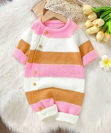 Nika Baby Macacão para bebê em tricô promoção