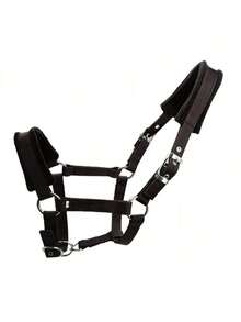 Soft Padded Pony & Horse Halter – Comfort Head Collar Bridle For Riding, Stable, Western & Trail – Adjustable Headstall Accessories - Multicolor - View 13