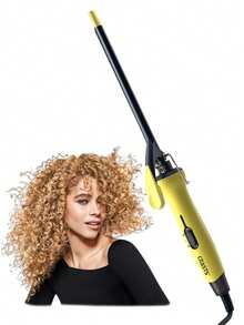 CRASTS 9mm Wool Curling Iron, Big Wave Curler, French Curl, Damage-Free Long-Lasting Styling, Straight & Curly Dual-Use Hair Curler - EU C Type Plug(220-240V) - View 10