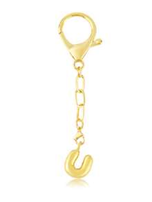 MECYLIFE 1pc Personalized Mini Bubble Letter Keychain, Versatile Accessory For Women Bags Halloween Accessories Teachers Day Christmas Gift Ideas Bag Accessories Lanyards With Id Holder Car Accessories Bag Charms Car Friend Sister - Mini Letters - View 24