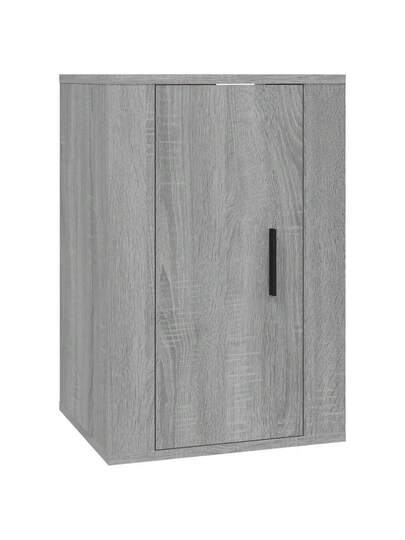 VidaXL TV Wand Units Pcs 40x34.5x60 Cm Grijs Sonoma Oak view 5