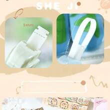 6pcs/Set Gradient Color Correction Tape, High-Quality Correction Tape With Large Capacity, Suitable For Students And Office Use