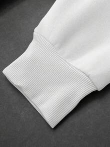 男士时尚连帽卫衣，大大卫印花连帽衫，Emo风格，2000年代风格，秋季长袖上衣