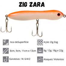 Fishing Lures - COLOR 101 - Hueso Opaco - Ver 6