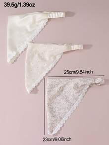 3pcs/Set Girls Floral Daisy Headband Headscarf Set, Suitable For Daily Decoration - Multicolor - View 5