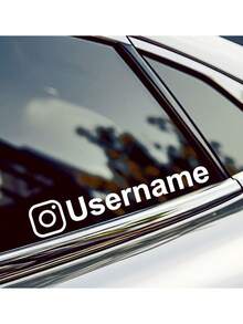 1pc Personalised Vinyl Stickers & Labels – Custom Name Decals, Choose Size, Font, Colour.Handwritten Vinyl Lettering, Calligraphy Stickers, Name Vinyl Decals, Glass Stickers, Personalised Sticker, Custom Stickers.Vinyl Decal | Car Decals | Bumper Sticker | Car Accessories | Vinyl Decal | Vinyl Graphics | Custom Text | Create Your Own | ,Travel Organizer - Multicolor - View 2