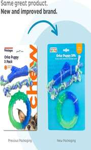 Outward Hound Orka Puppy Dental Chew Toys For Small Dogs &Amp; Teething Puppies - 3 Pack - ColorE - 查看 2