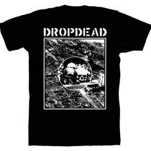 Dropdead Band Skull Graphic Black Cotton T Shirt Full Size S-5XL TT960 - 黑色 - 查看 1