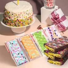 1/2/3 件硅胶矩形烘焙模具，可重复使用厚巧克力棒模具适用于巧克力、杏仁、糖果 - 非常适合婚礼、生日、周年纪念、单身派对 - 圣诞节、新年、情人节装饰 - 咖啡棕 - 查看 12