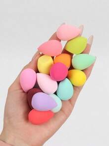 Mini Makeup Sponges 10/20/30/50/100pcs, Random Colors Makeup Blending Sponge, Suitable For Liquid, Cream And Powder Foundation, Latex-Free, Dual-Use For Wet & Dry, Fit All Skin Types,Makeup,Cheap,Room Decor,Vanity,Travel,Bedroom,Makeup Accessories,Puff,Makeup Blender,Powder Puff,Makeup Sponge,Cheap,Stocking Stuffers,Makeup,Makeup Tools,Cheap Stuff,Gifts,Gifts For Women,Christmas Gifts