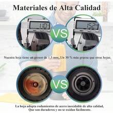 17 Piezas Repuesto para, con Aspas Reemplazo de Bases, 3 Vaso y Junta de Goma, Compatibles con Licuadora 600W/900W - gris - Ver 5
