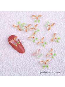 50 piezas Mariposas pequeñas y variadas - Adorno para jardín de hadas, manualidades de paisaje micro DIY, decoración y regalos