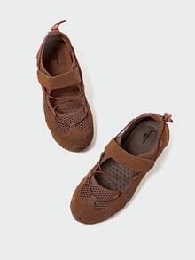 MASKERT Women's Casual Shoes, Women's Soft-Soled Ballet Shoes, Women's Hiking Shoes, Women's Breathable Mesh Shoes, Versatile Casual Shoes