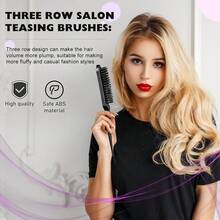 Suport pentru împletituri, suport pentru extensii de păr cu 144 de cuie, suport pentru împletituri cu înălțime reglabilă și suport pentru depozitarea perucilor, instrument de salon cu două fețe pentru uz casnic în salon, pieptene negru/roz/violet