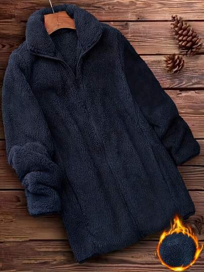 Chaqueta Casual Regular Holgada Con Manga Larga Con Capucha Para Mujer, Invierno,Chaqueta