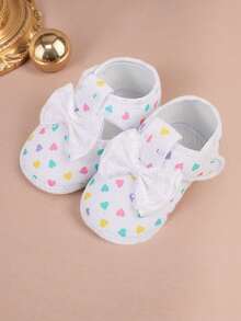 0-12 Meses Sapatos de Primeira Caminhada para Bebês Meninos e Meninas, Meias, Sola Macia, Planos, Antiderrapantes para Vestido de Princesa de Bebê Recém-Nascido, Sapatos de Berço