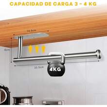 Wall Mounted Kitchen Racks - Plata - View 4