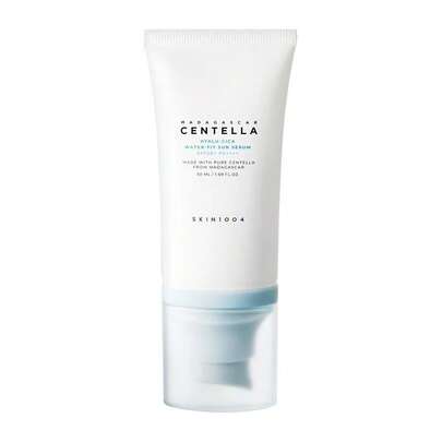 Skin 1004- Madagascar Centella Hyalu-Cica Waterproof Sunscreen Serum SPF 50+ (50ml), Sunscreen For Face, Sunscreen Korean